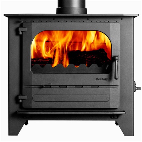 Dunsley Highlander 10 Solo Wood Burning / MultiFuel Stove Hotprice.co.uk