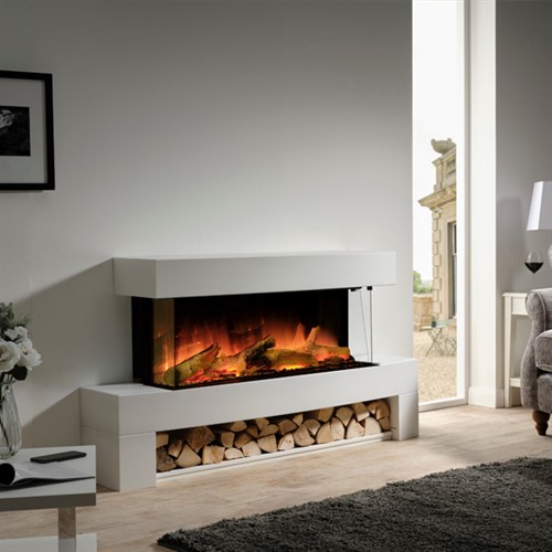 Flamerite Fires Atlas 1000 Floor Standing Electric Fireplace Suite -  Hotprice.co.uk