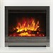FLARE Collection by Be Modern Emelia Marble Electric Fireplace Suite