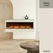 FLARE Collection by Be Modern Juliette 1250 Wall Mounted Electric Fireplace Suite
