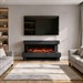 Flames Camaro Freestanding Electric Fireplace Suite