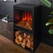 British Fires New Forest Cube Electric Stove
