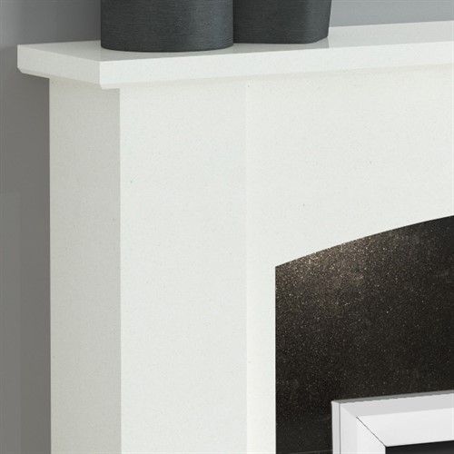 FLARE Collection by Be Modern Somerton Marble Fireplace Suite