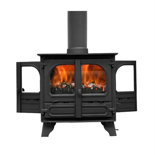 Dunsley Highlander 8 Double Sided Wood Burning / MultiFuel Stove