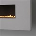 Eko Fires 5090 Wall Mounted Flueless Gas Fire - Limestone