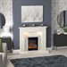 FLARE Collection by Be Modern Isabelle Marble Fireplace Suite