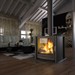 Firebelly FB3 Double Sided Wood Burning Stove