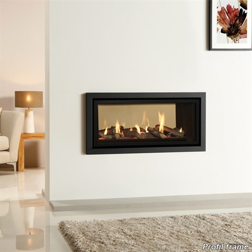 Gazco Studio 2 Duplex Double Sided Balanced Flue Gas Fire