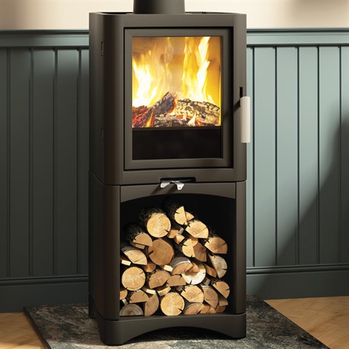 Broseley Evolution 5 LS Wood Burning Stove (with Log Store) - Hotprice ...