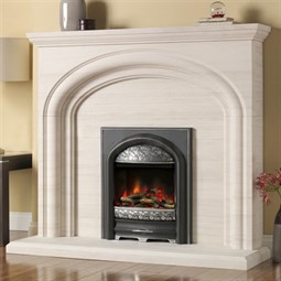 Pureglow Wychbury Limestone Fireplace