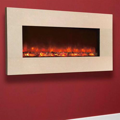 Celsi Electriflame XD Hang-on-the-Wall Electric Fire - Royal Botticino