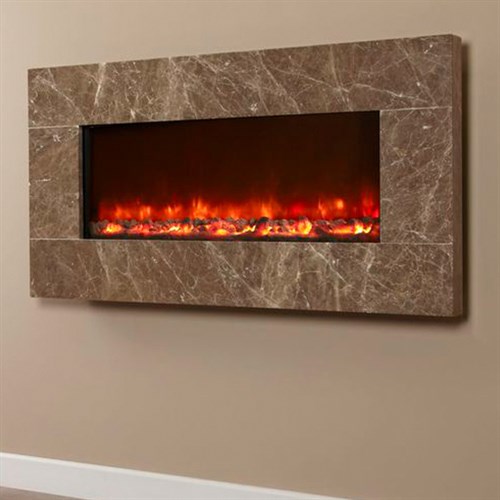 Celsi Electriflame XD Hang-on-the-Wall Electric Fire - Prestige Brown