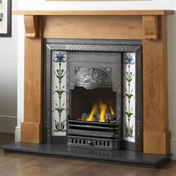 Cast Tec Brampton Solid Oak Fireplace