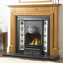 Cast Tec Coniston Solid Wood Fireplace