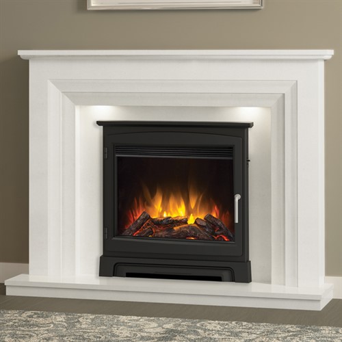 Elgin & Hall Vitalia Marble Fireplace Suite