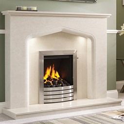 Elgin & Hall Verdena Marble Fireplace Suite