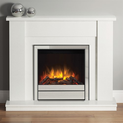 Elgin & Hall Cotsmore Marble Electric Fireplace Suite