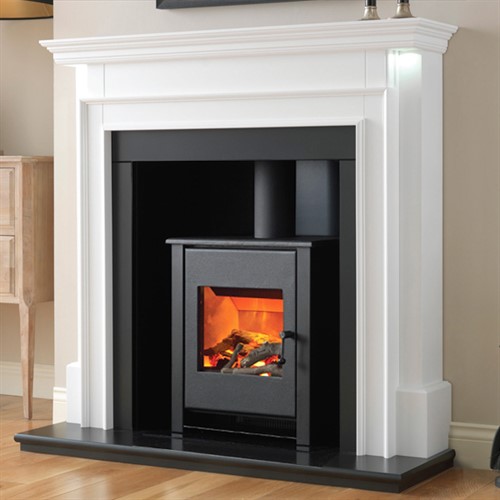 Flamerite Fires Aubade With Atom Stove Electric Fireplace Suite