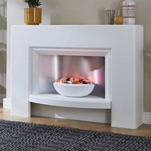 Suncrest Stockeld Electric Fireplace Suite