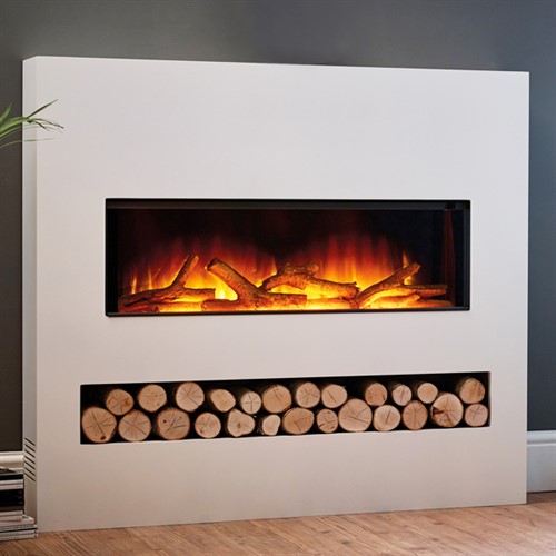 Flamerite Fires Gotham 900 Electric Fire with Freestanding Suite