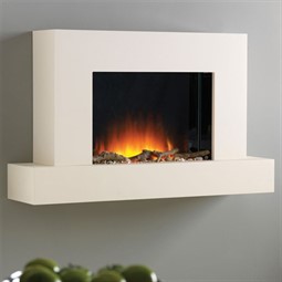 Flamerite Fires Jaeger 1020 Wall Mounted Electric Fireplace Suite