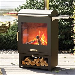 Chesneys Heat & Grill Wood Burning Barbecue / Outdoor Stove Heater