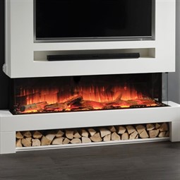Flamerite Fires Glazer 1500 3-Sided Electric Fire