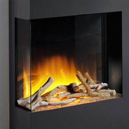 Flamerite Fires Glazer 600 2-Sided Electric Fire