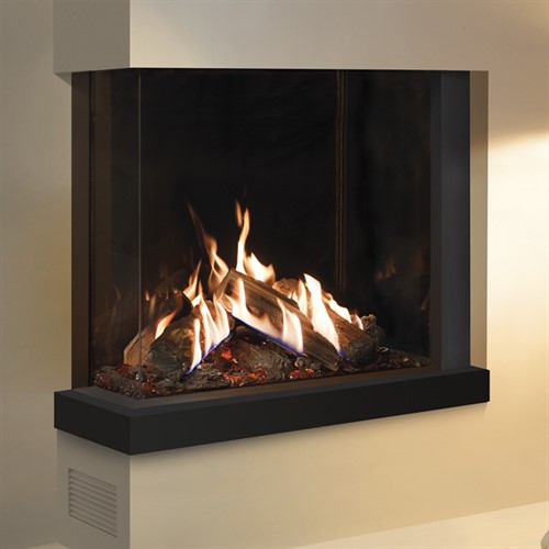 Gazco Reflex 75T-2 Two-Sided Balanced Flue Gas Fire - Hotprice.co.uk