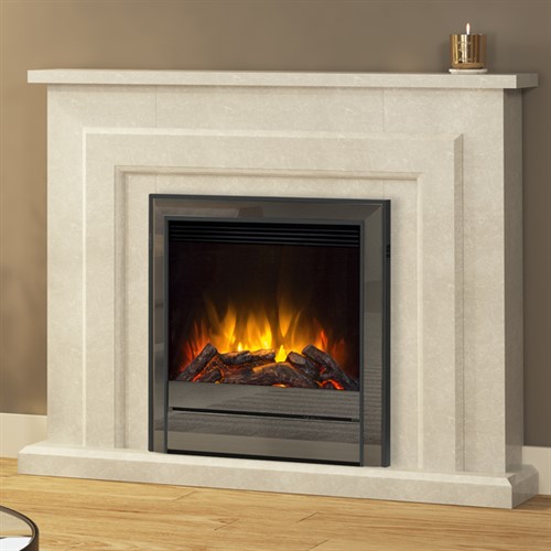 Elgin & Hall Farnham Marble Electric Fireplace Suite