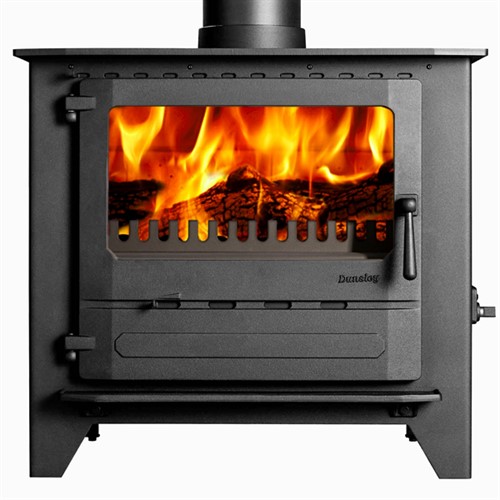 Dunsley Highlander 10 Solo Wood Burning / MultiFuel Stove Hotprice.co.uk