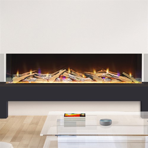 Celsi Electriflame VR 1400 3-Sided Wall Mounted Electric Fire