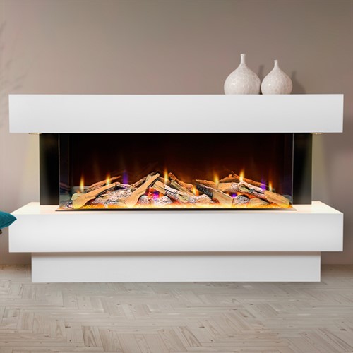 Celsi Electriflame VR Carino 1100 Illumia Electric Fireplace Suite