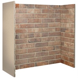 Gallery Highland Red Brick Bond Fireplace Chamber Panels