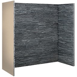 Gallery Graphite Slate Waterfall Fireplace Chamber Panels