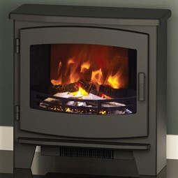 FLARE Beacon Large Electric Stove - Matt Black