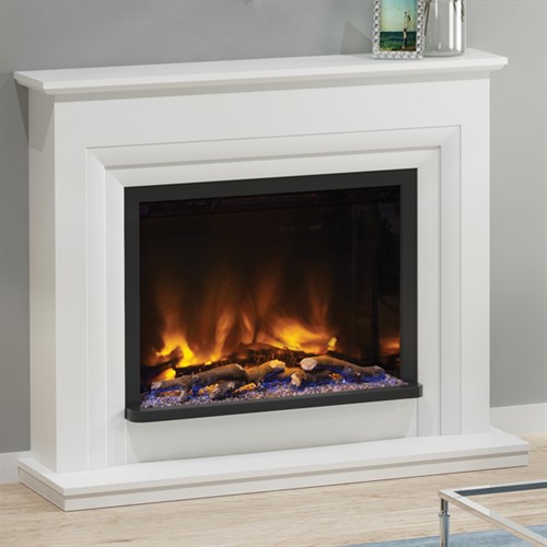 Elgin & Hall Pryzm Velino Electric Fireplace Suite