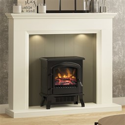 FLARE Collection by Be Modern Bainbridge Electric Fireplace Suite