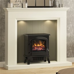 FLARE Bainbridge Electric Fireplace Suite