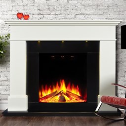 Celsi Ultiflame VR Adour Asencio Illumia Electric Fireplace Suite