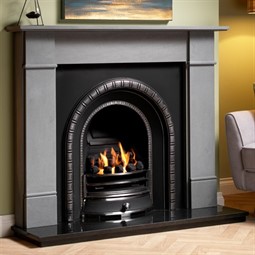 Gallery Brompton Persian Limestone Fireplace