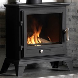 Gallery Classic Eco Gas Stove - Matt Black