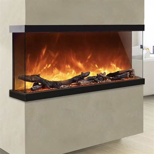 AGA Rayburn Stratus Tru View 100 3-Sided Electric Fire