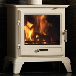 Gallery Classic 8 Eco Design Multi-Fuel Stove - Warm White