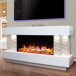 Celsi Ultiflame VR Gemma Illumia 800 Electric Fireplace Suite