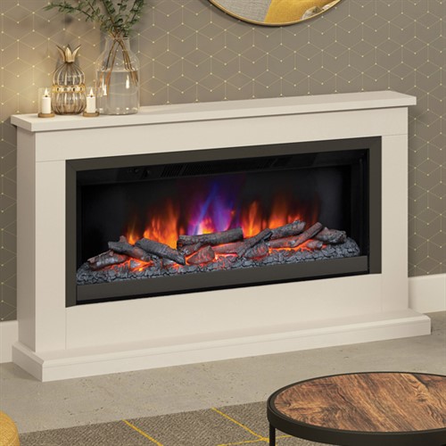 FLARE Hansford Grande Electric Fireplace Suite