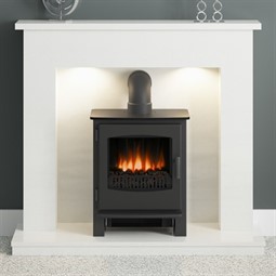 FLARE Allensford Marble Inglenook Fireplace Suite