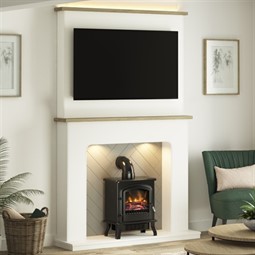 FLARE Collection by Be Modern Knightley Inglenook Fireplace Suite