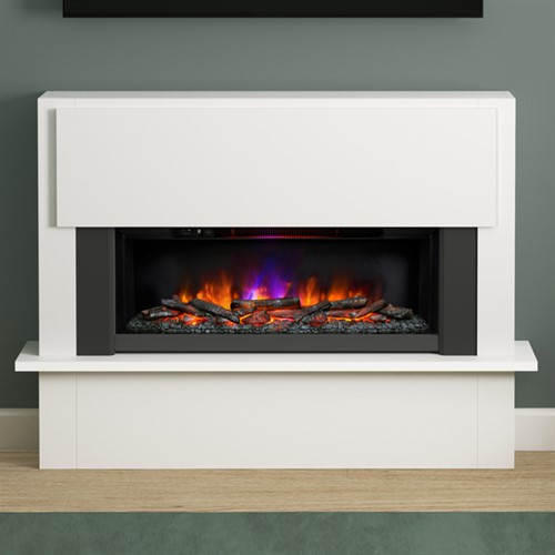 FLARE Collection by Be Modern Fairview Electric Fireplace Suite