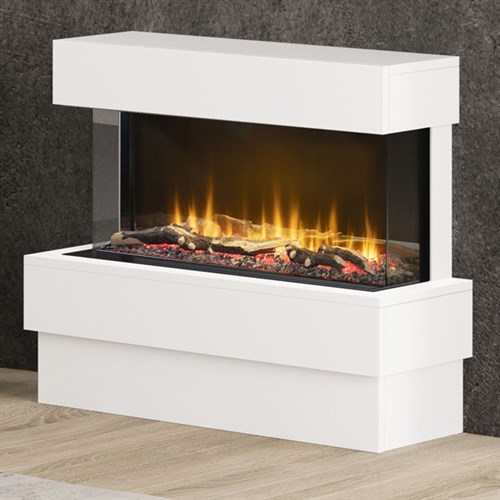 FLARE Collection by Be Modern Avant 750 Floor Standing 3-Sided Electric  Fireplace - Hotprice.co.uk